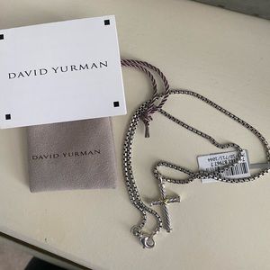 Brand new David Yurman Chain and Pendant 20in